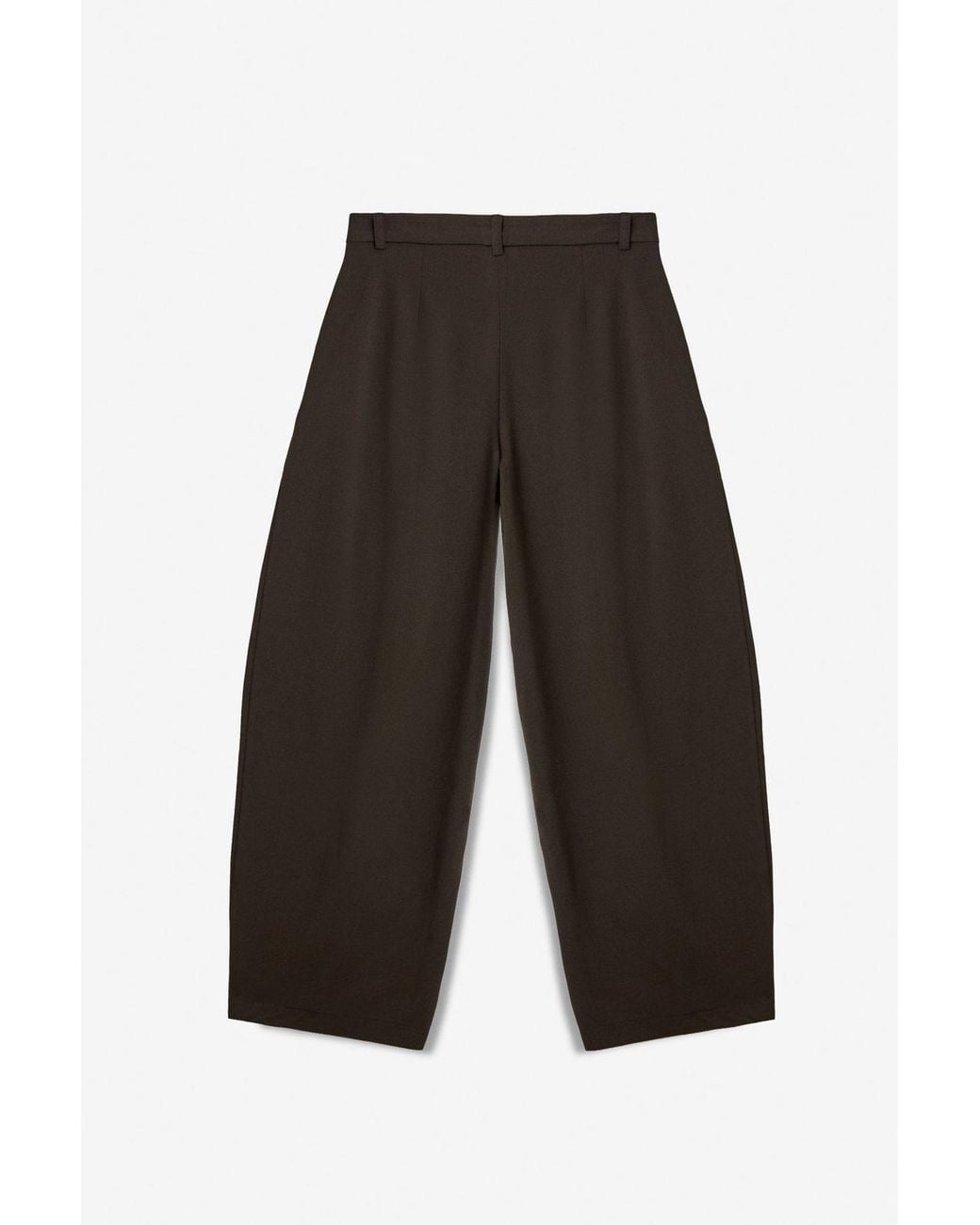 Grimelange White Straight-Leg Pull-On Pants