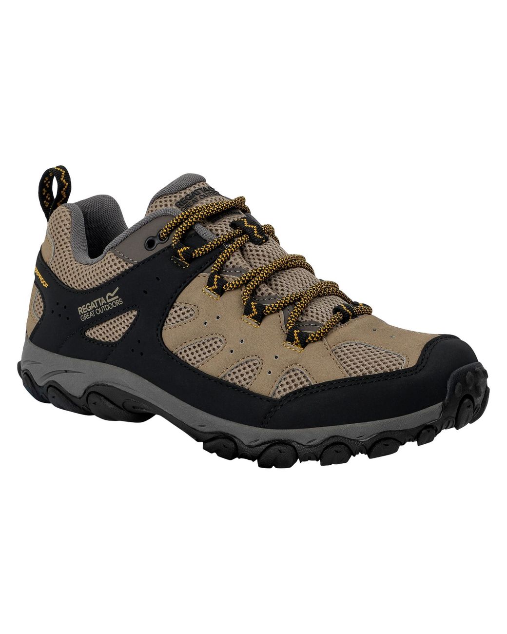 Regatta Brown Edgepoint Iv Low Walking Shoes (Clay/ Flake) for men