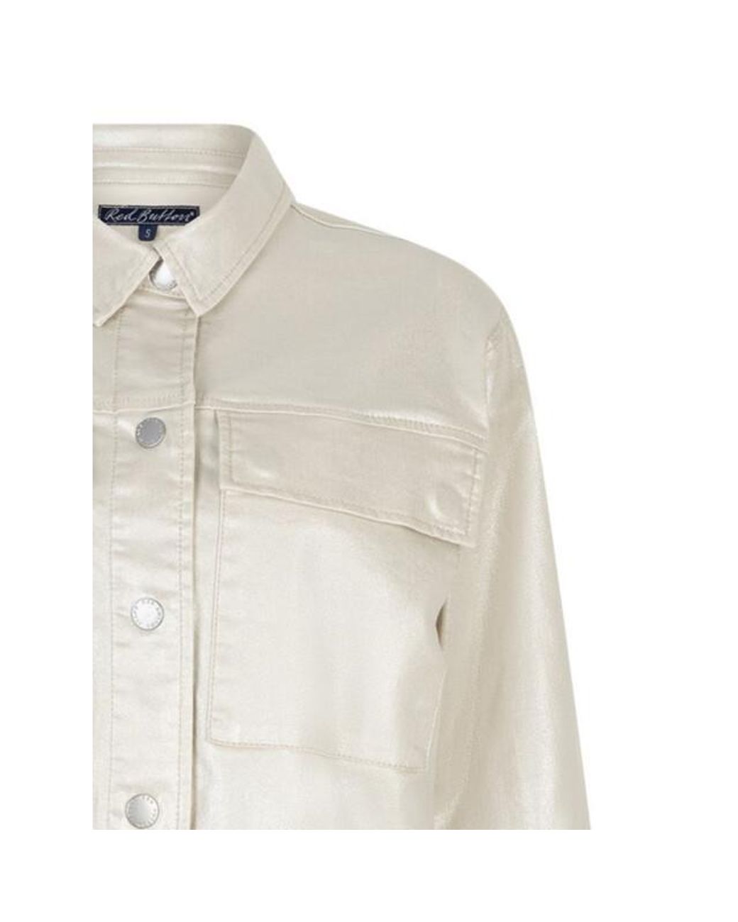 Red Button Juno Jacket Sparkle in het White