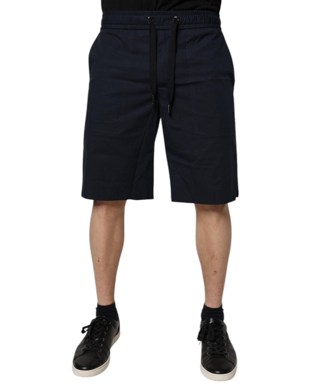 Dolce & Gabbana Dolce Gabbana Korte Broek Met Touwtjes Casual in het Blue voor heren