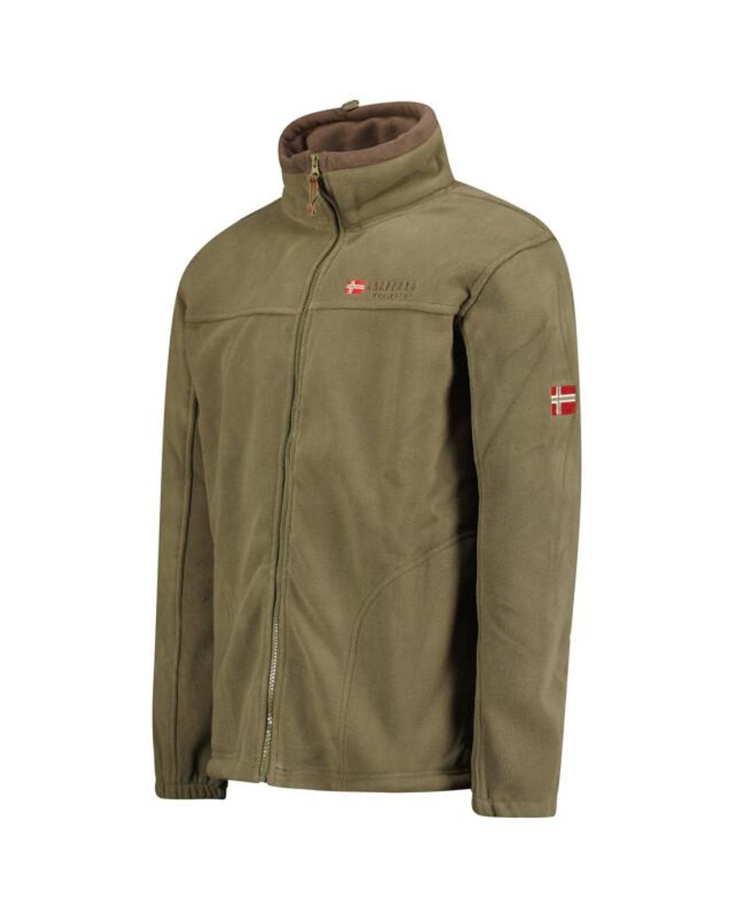 GEOGRAPHICAL NORWAY Anapurna Fleece Vest Uranium in het Green voor heren
