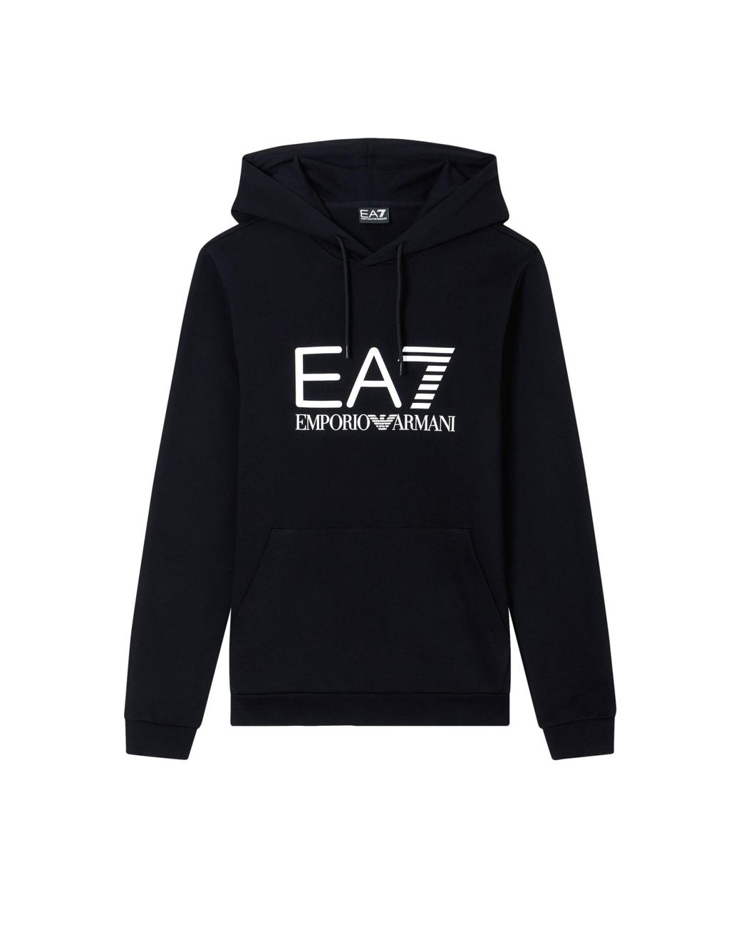 EA7 Hoodie in het Black voor heren
