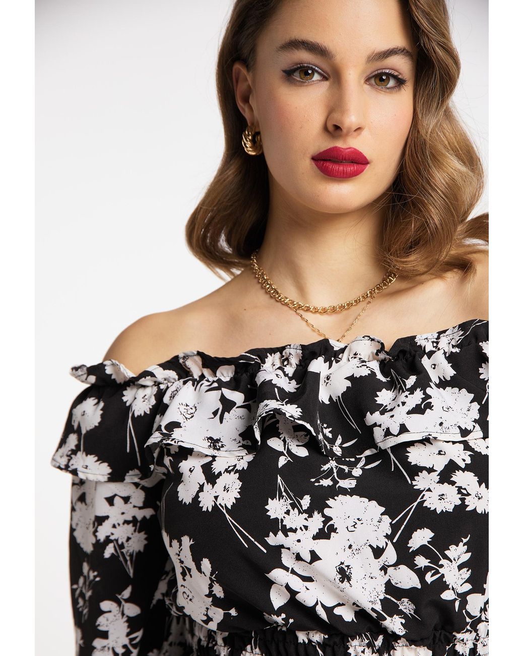 faina Blouse Mioki in het Black