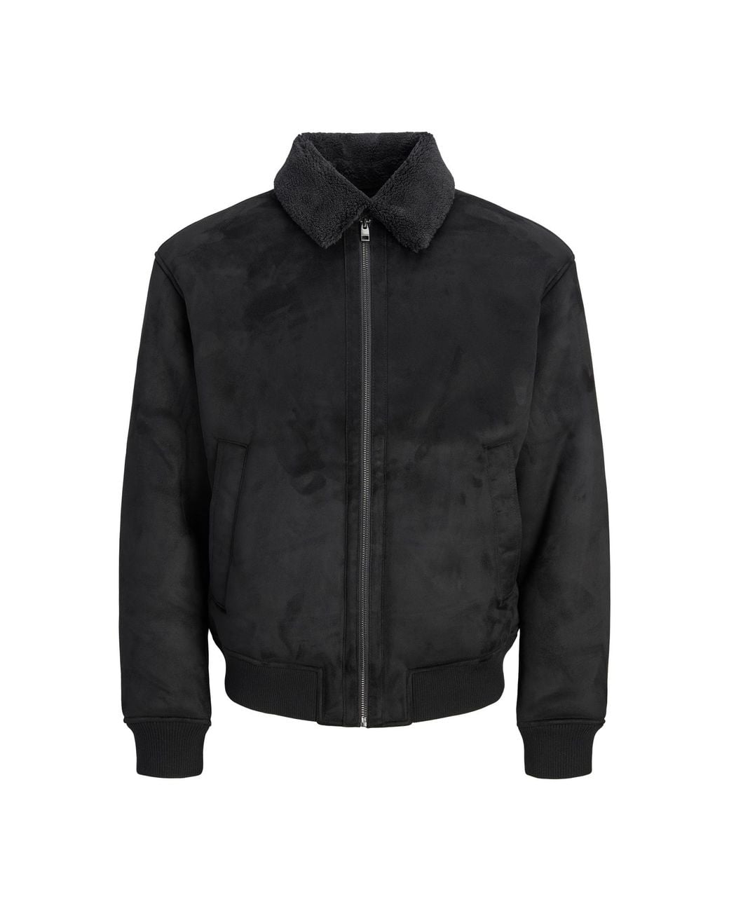 Jack & Jones Jas Winter Luke Bomber in het Black voor heren