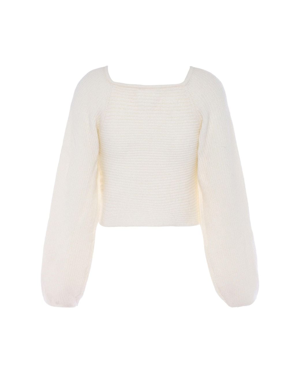 myMo Jumper Wolwit in het White
