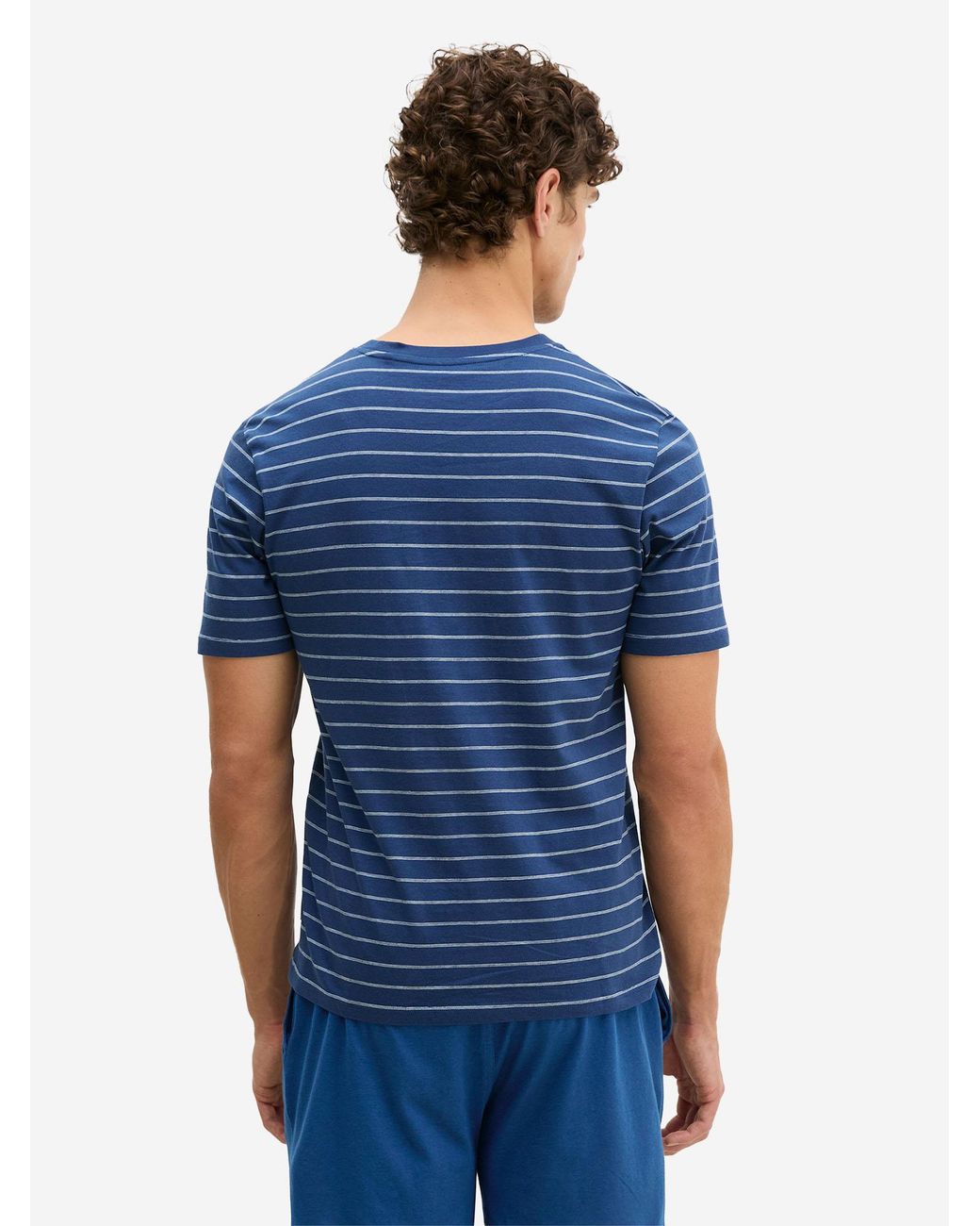 Marc O' Polo Marc O'Polo Mannen T-Shirt Mix N Match in het Blue voor heren