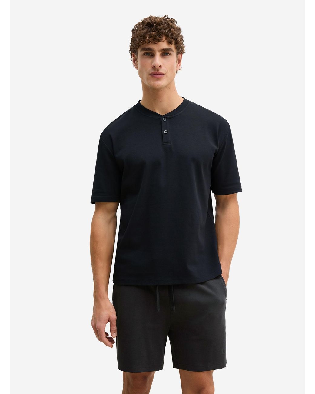 Marc O' Polo Marc O'Polo Mannen T-Shirt Mix N Match in het Blue voor heren