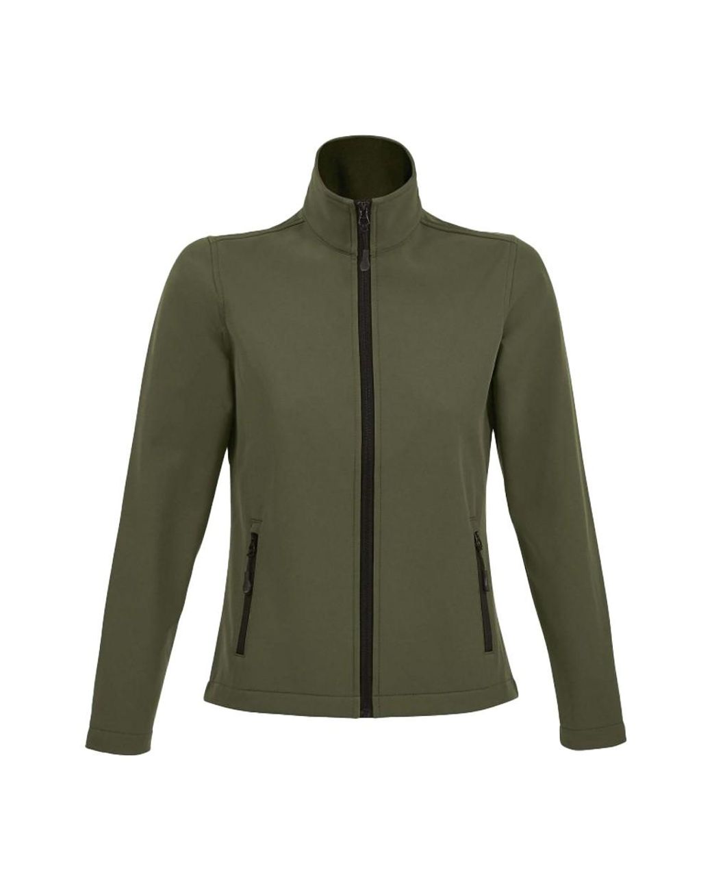 Sol's Race Soft Shell Jas (Leger) in het Green