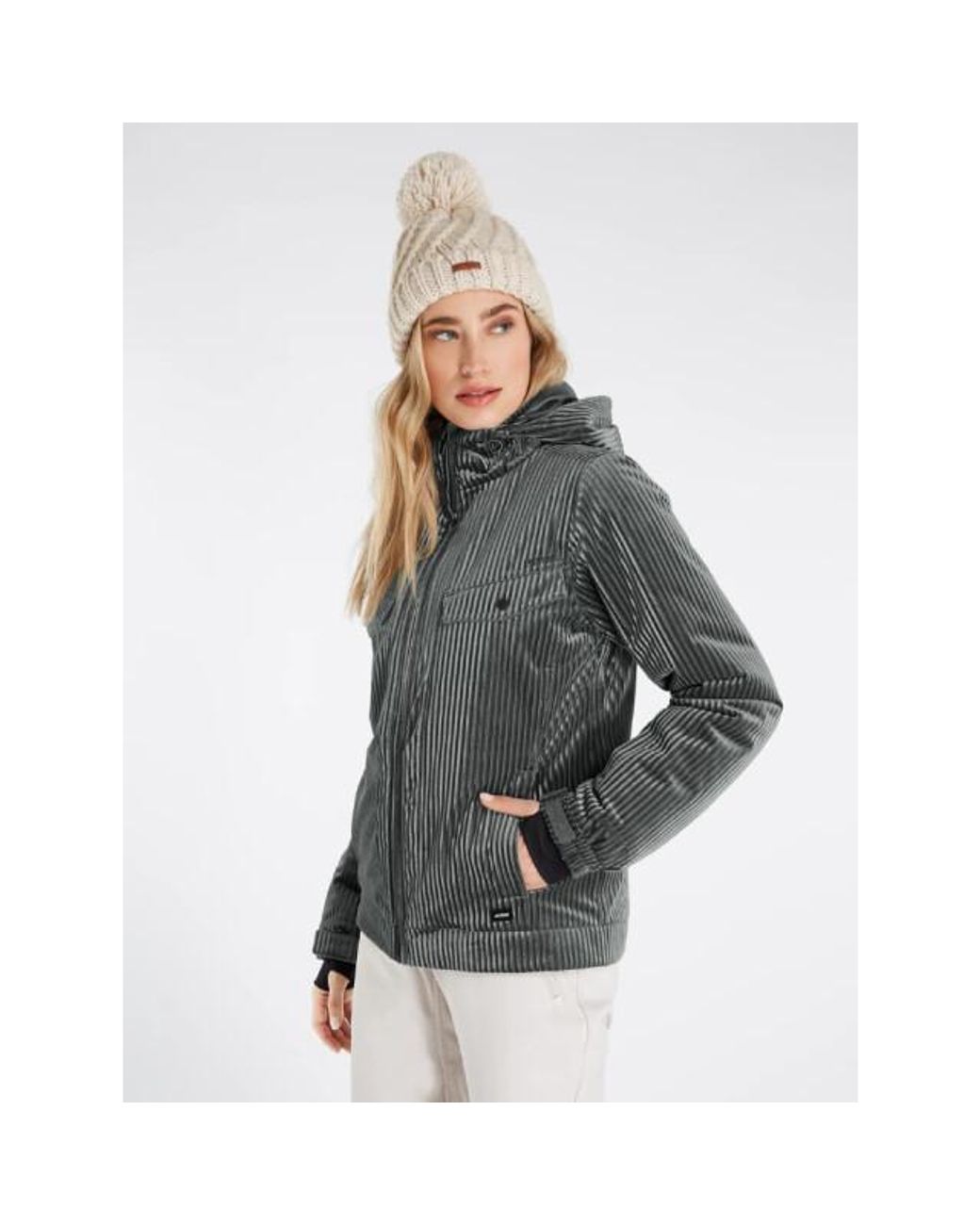 Protest Snowboardjas in het Gray