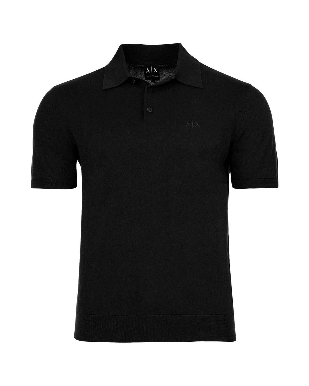 ARMANI EXCHANGE Poloshirt in het Black voor heren