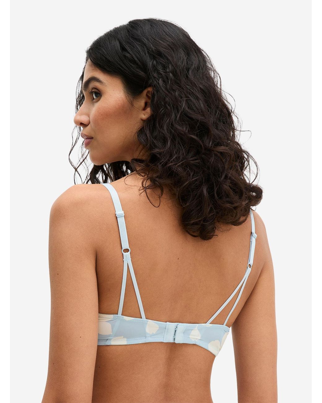 Marc O' Polo Marc O'Polo Vrouwen Bralette Poetic Bloom in het Blue