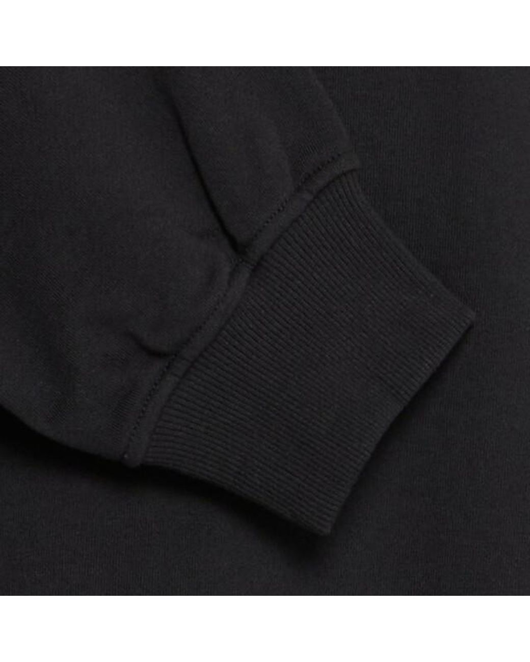 Solid Solid Casual Sweater in het Black voor heren