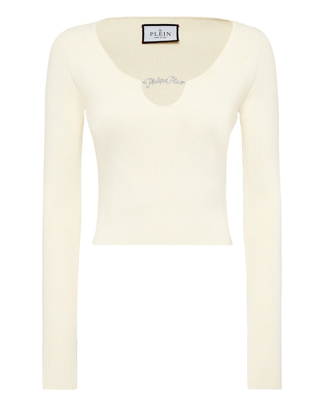 Philipp Plein Ls Top in het White