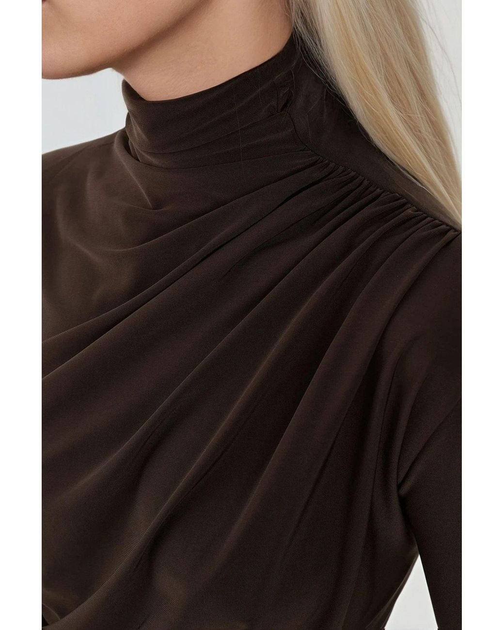 Hiccup Black Elegant Soft Touch Long Sleeve Knitted Top