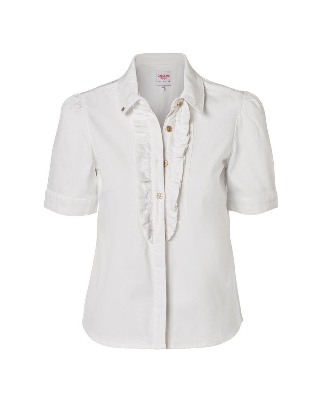 Mart Visser Caroline Tensen Brighton Denim Blouse in het White