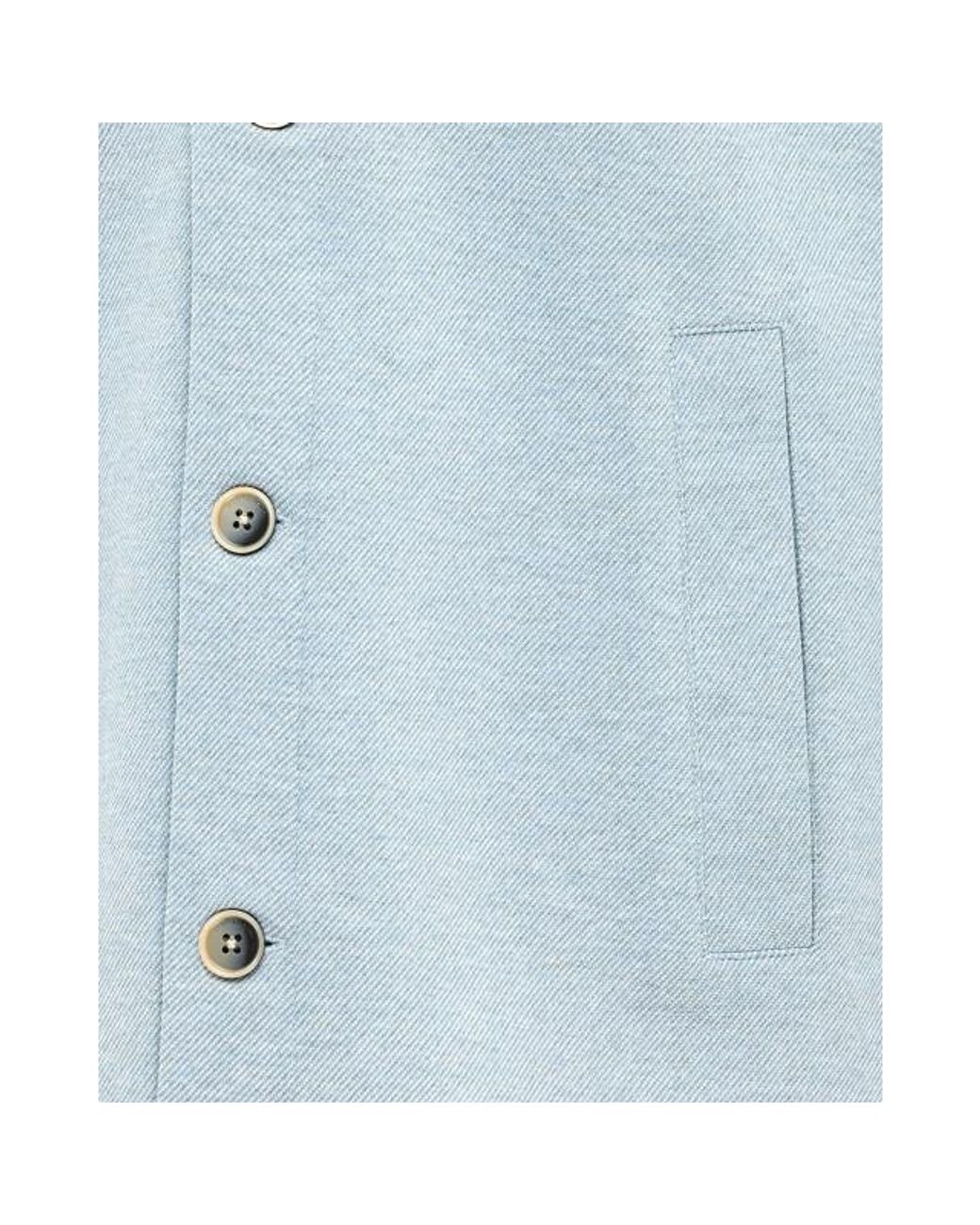 Gentiluomo Overshirt in het Blue voor heren