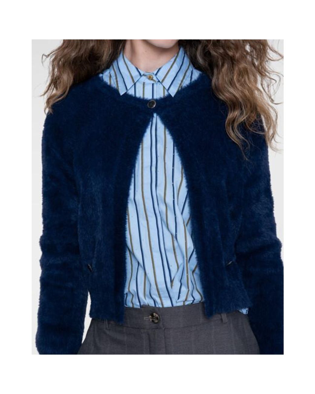 Geisha Vest 64513-10 in het Blue