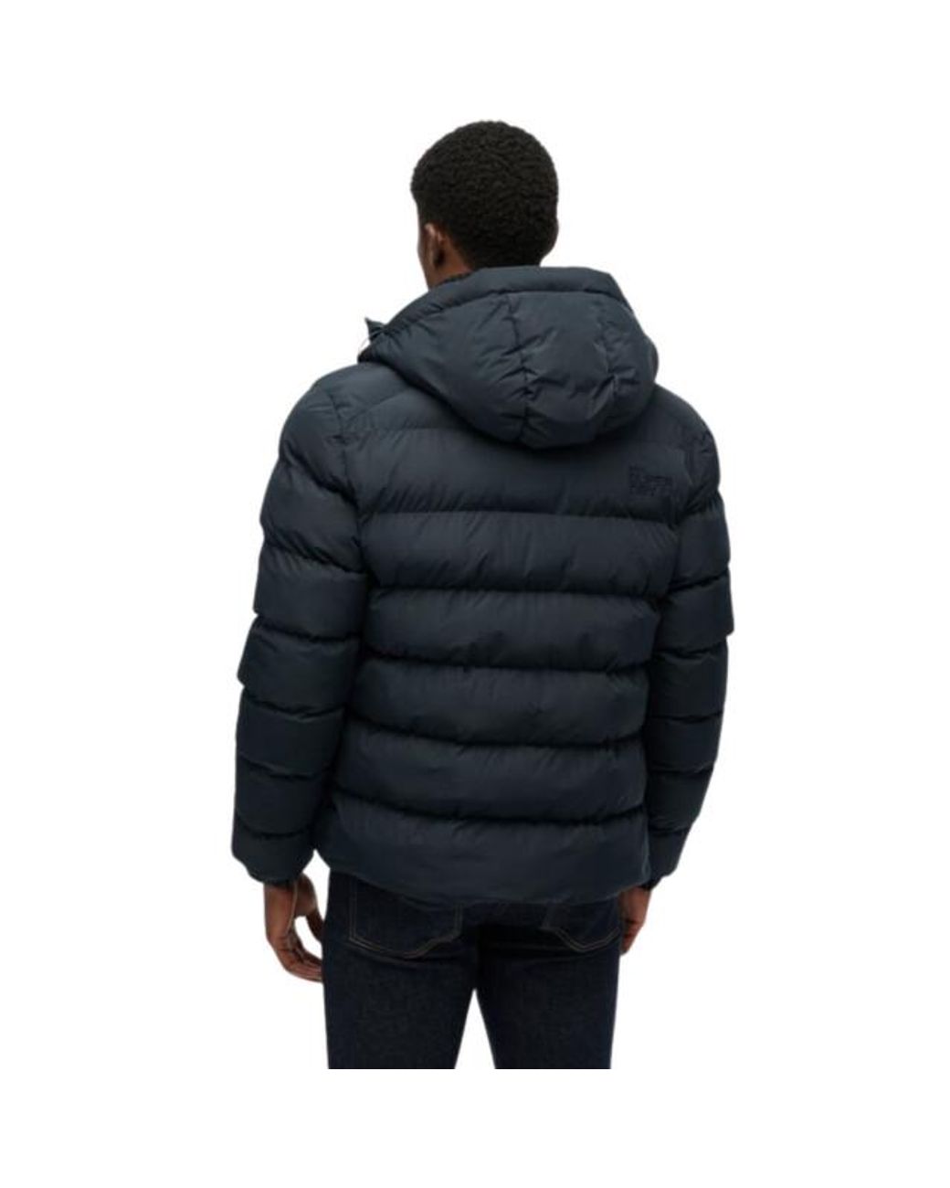 Superdry Casual Winterjas in het Blue voor heren