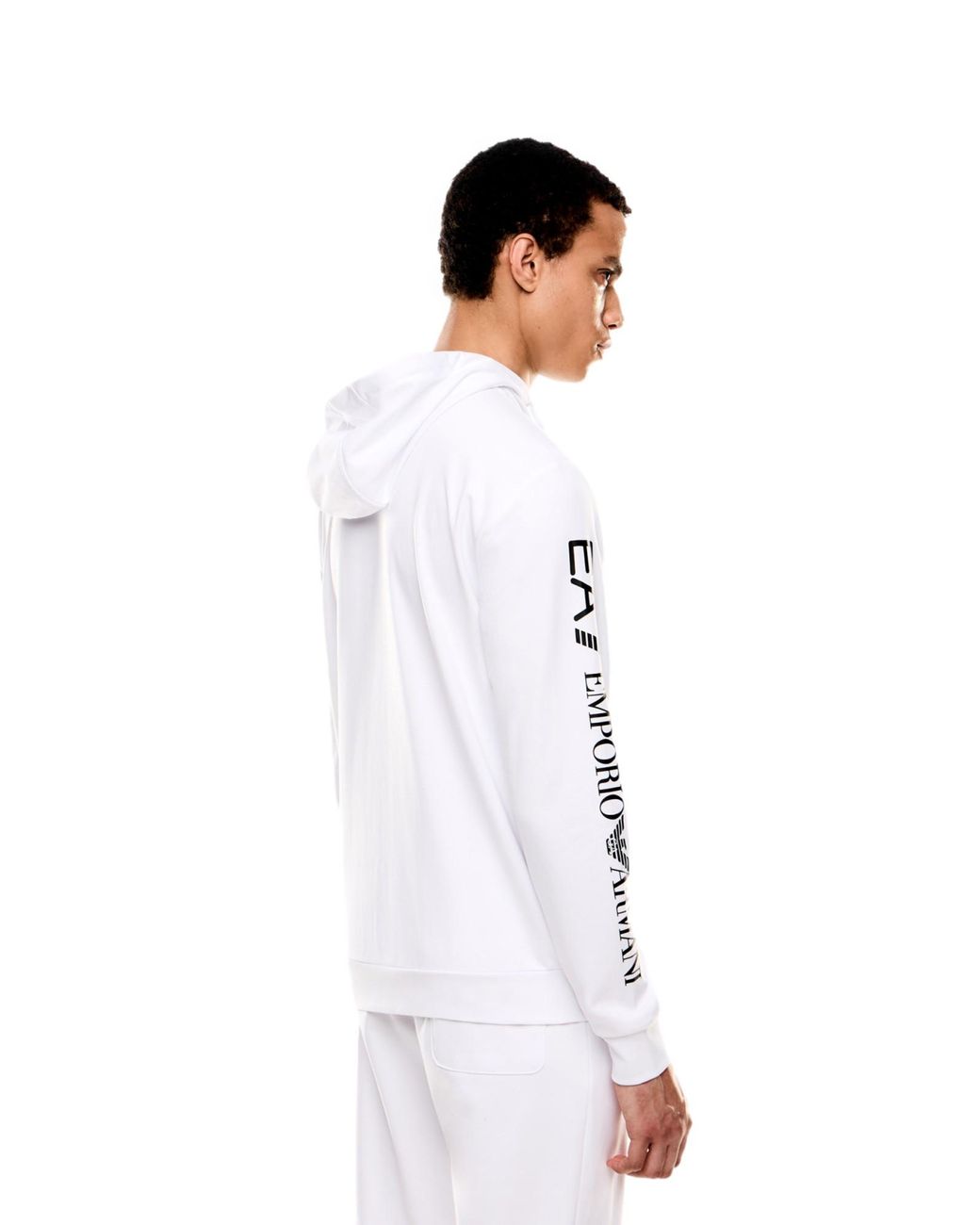 EA7 Jas in het White voor heren