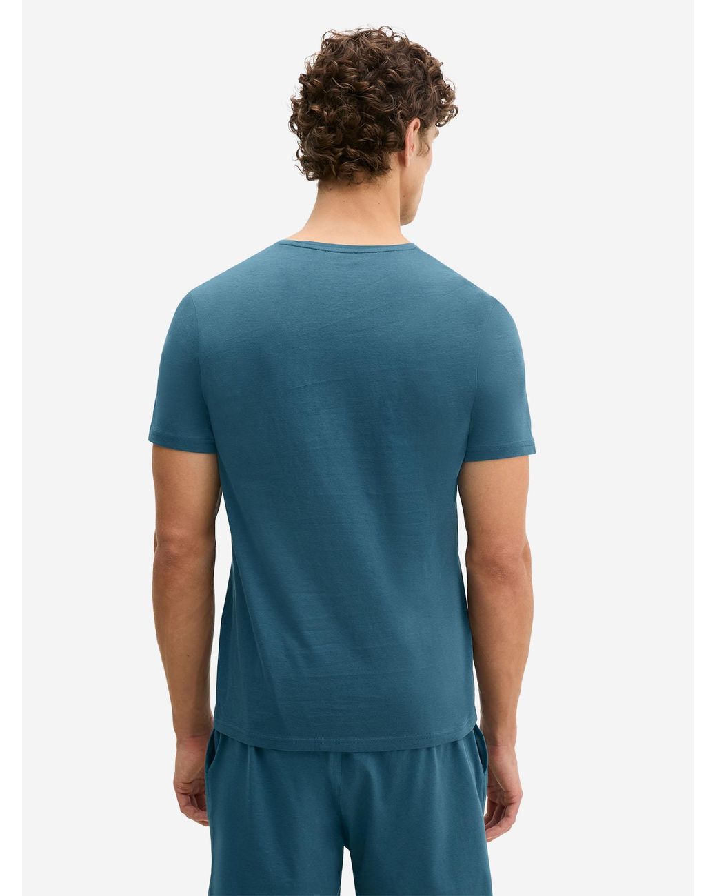 Marc O' Polo Marc O'Polo Mannen T-Shirt Mix N Match in het Blue voor heren