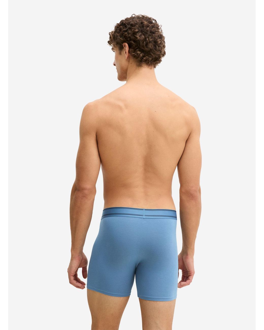 Marc O' Polo Marc O'Polo Mannen Lange Boxer Modal in het Blue voor heren