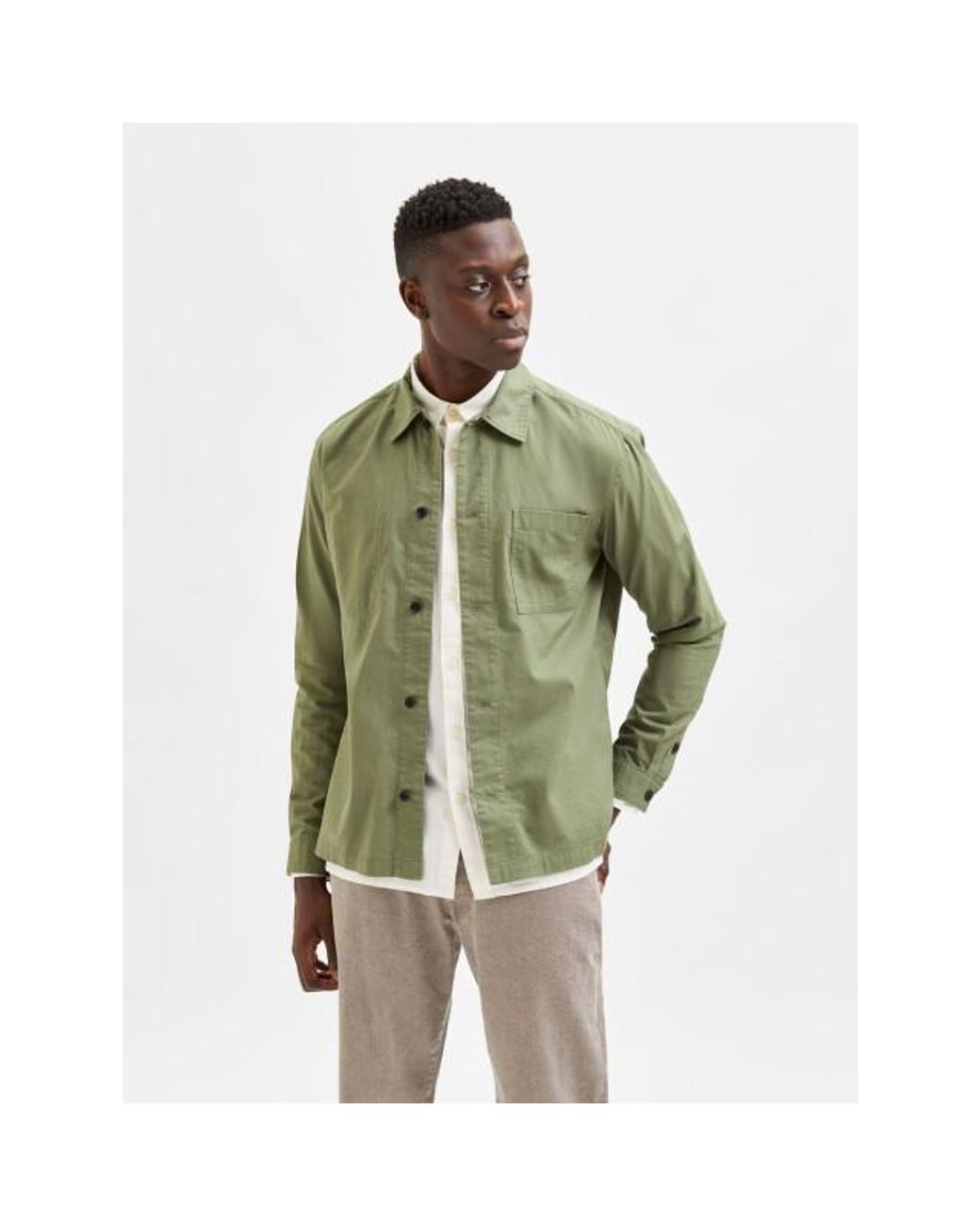 SELECTED Overhemd in het Green voor heren
