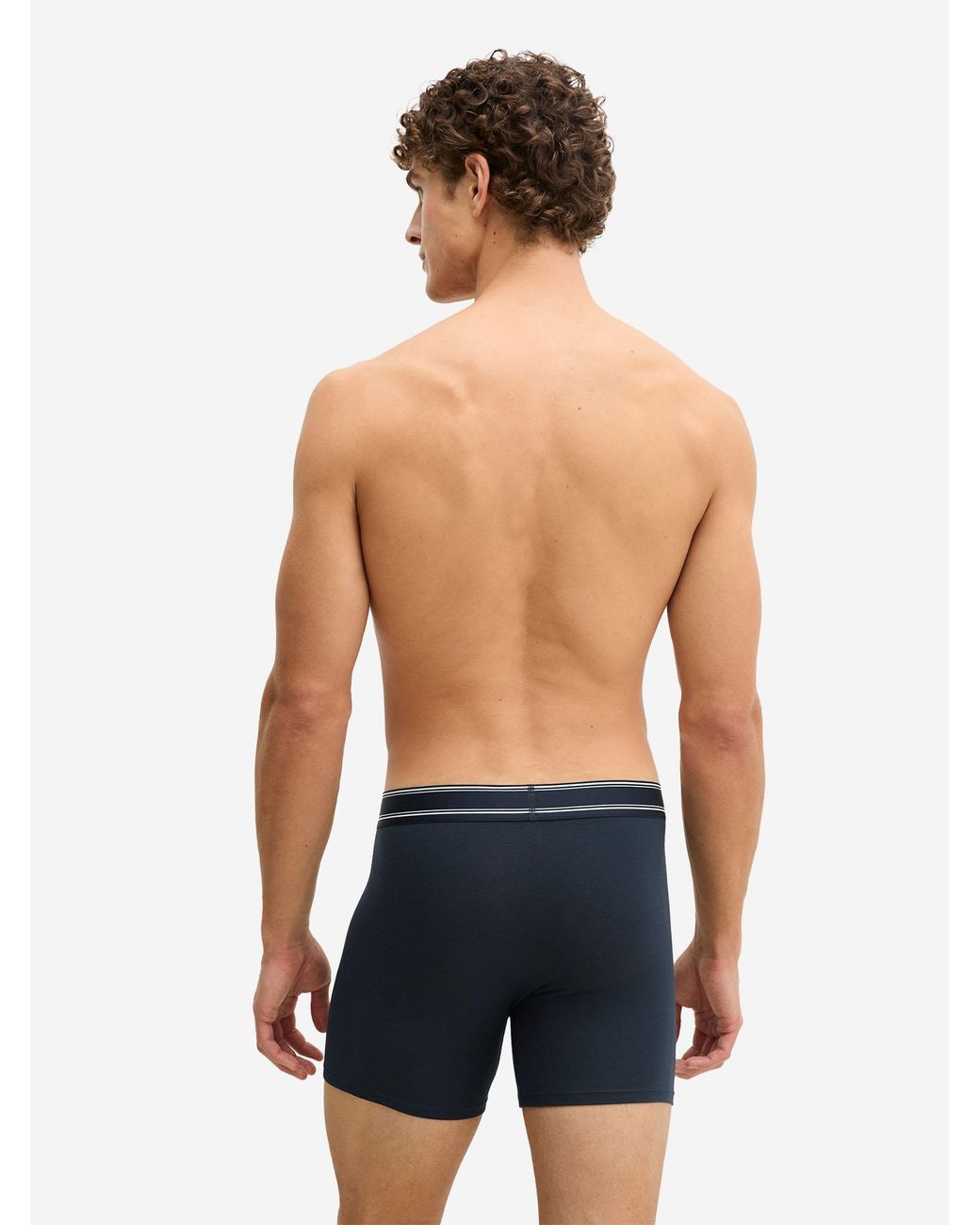 Marc O' Polo Marc O'Polo Mannen Lange Boxer Modal in het Blue voor heren