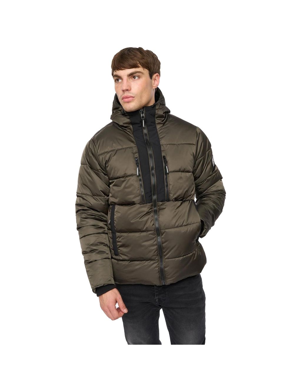 Crosshatch Brown Chimmax Jacket for men