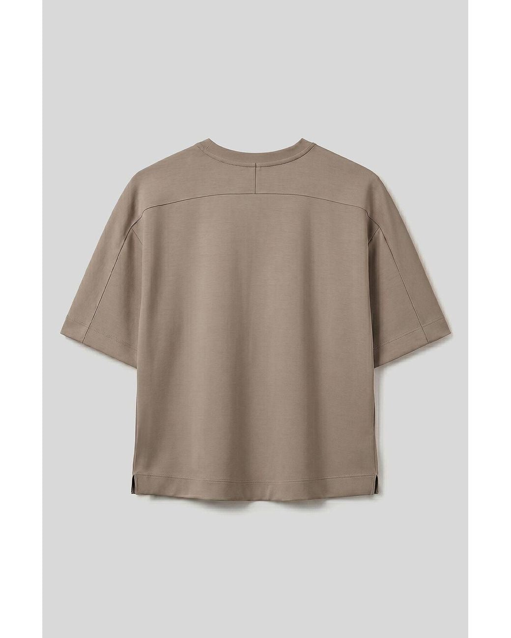 TOMMY LIFE Natural Viscose Blend T-Shirt