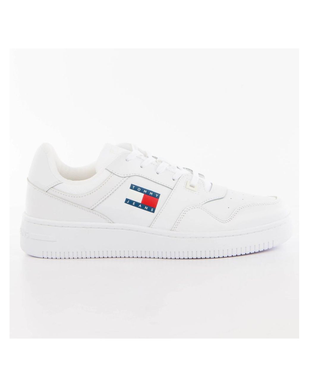 Tommy Hilfiger White Flag Essential Sneaker for men