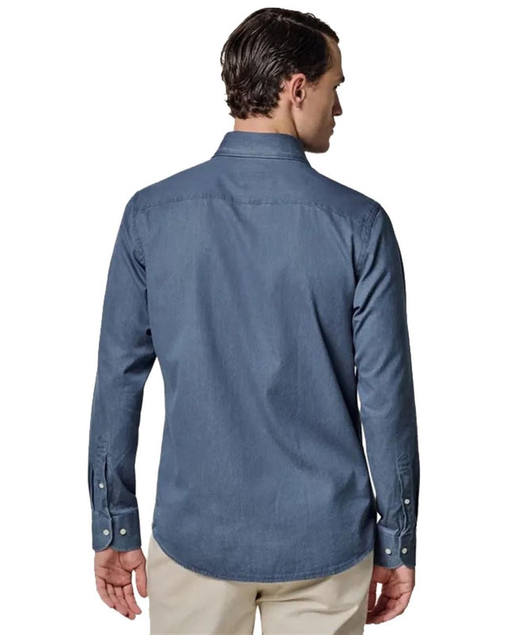 Profuomo Overhemd Slim Fit in het Blue voor heren