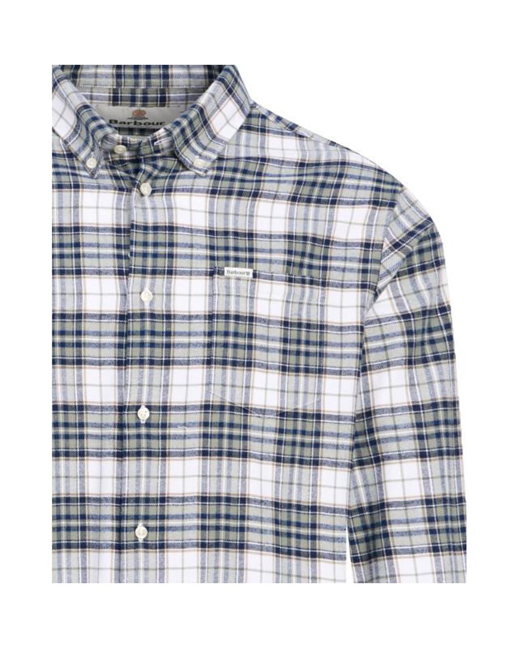 Barbour Casual Overhemd Donker in het Blue voor heren