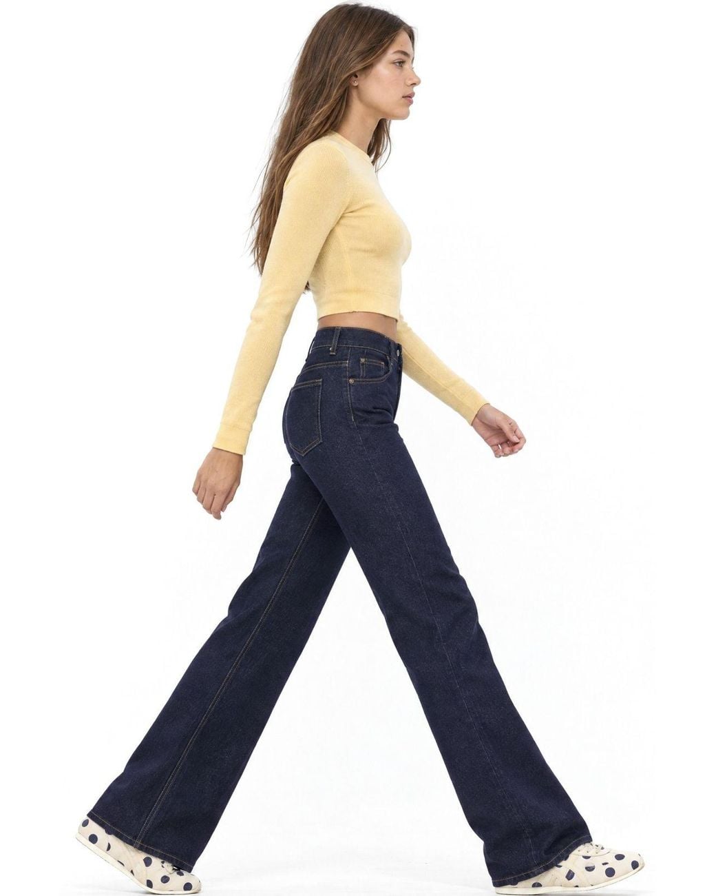 Squalo Blue Cotton Pants