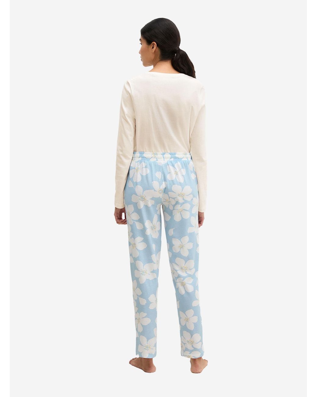Marc O' Polo Marc O'Polo Vrouwen Pyjama Broek Mix N Match in het Blue
