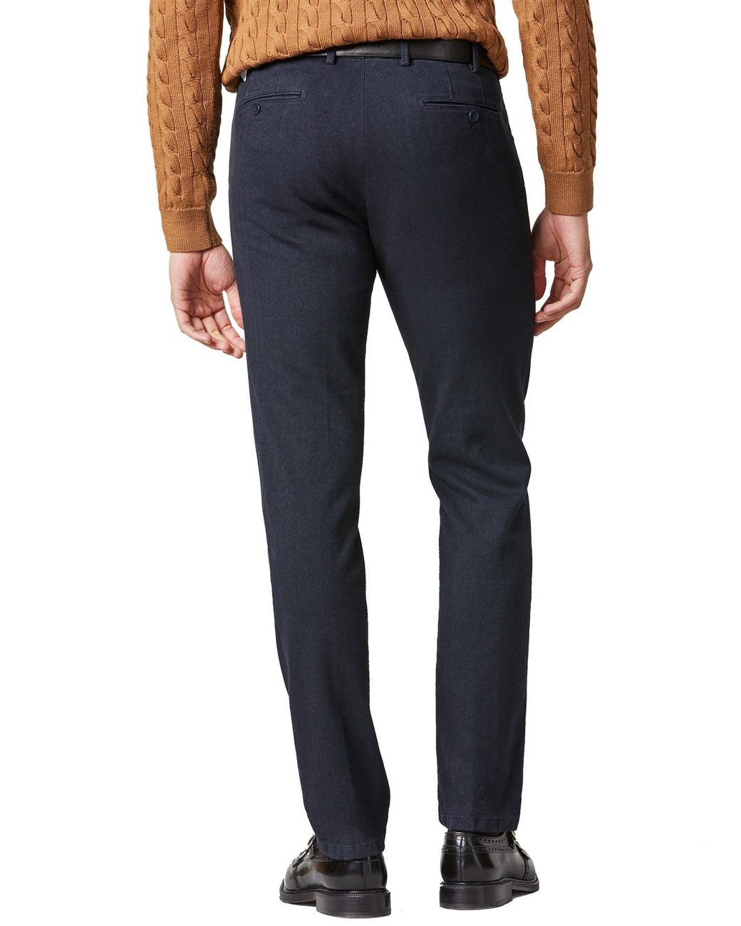 Meyer Broek Bonn Flatfront Model in het Blue voor heren