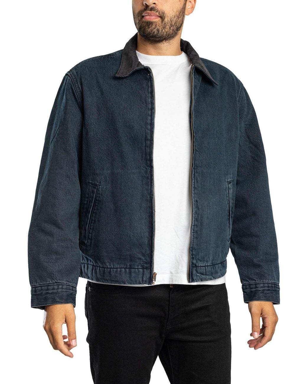 Levi's Levi's Castro Jas Met Ritssluiting in het Blue voor heren