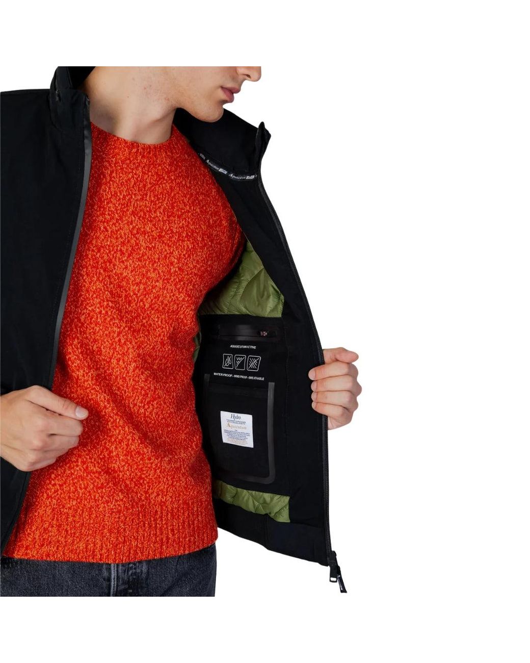 Aquascutum Blue Active Urban Jacket for men