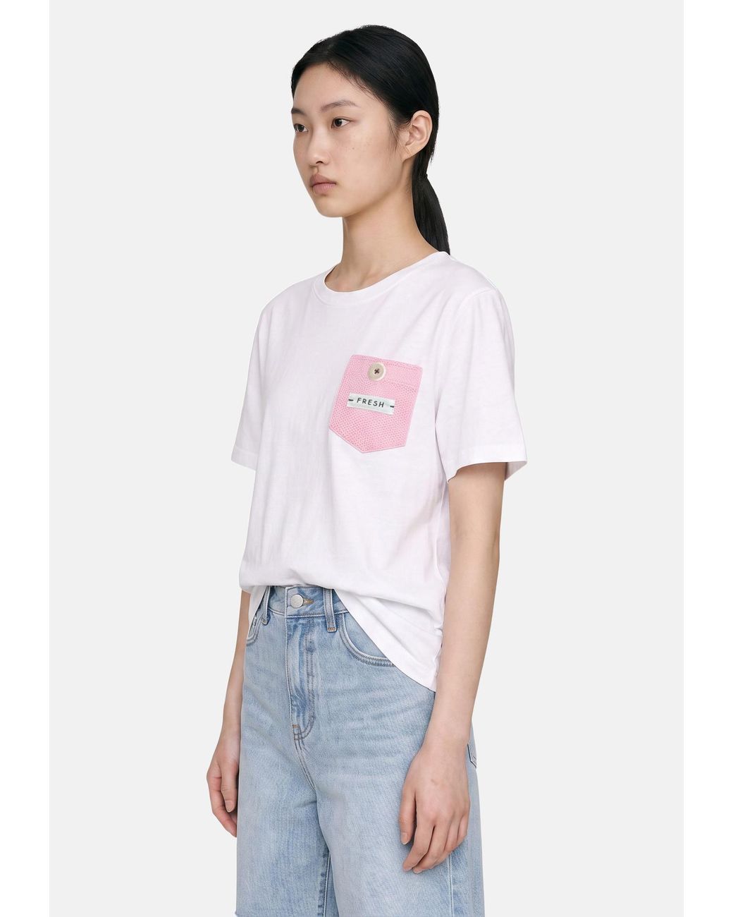 Chiara Ferretti T-Shirt in het White