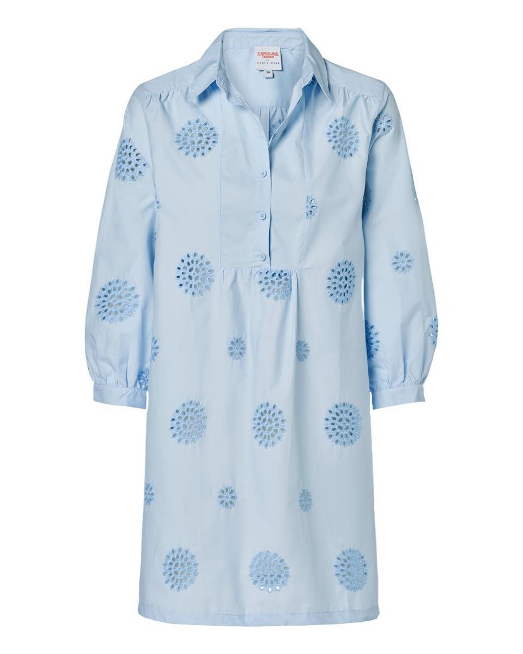 Mart Visser Caroline Tensen Manchester Tuniek Licht Blauw in het Blue