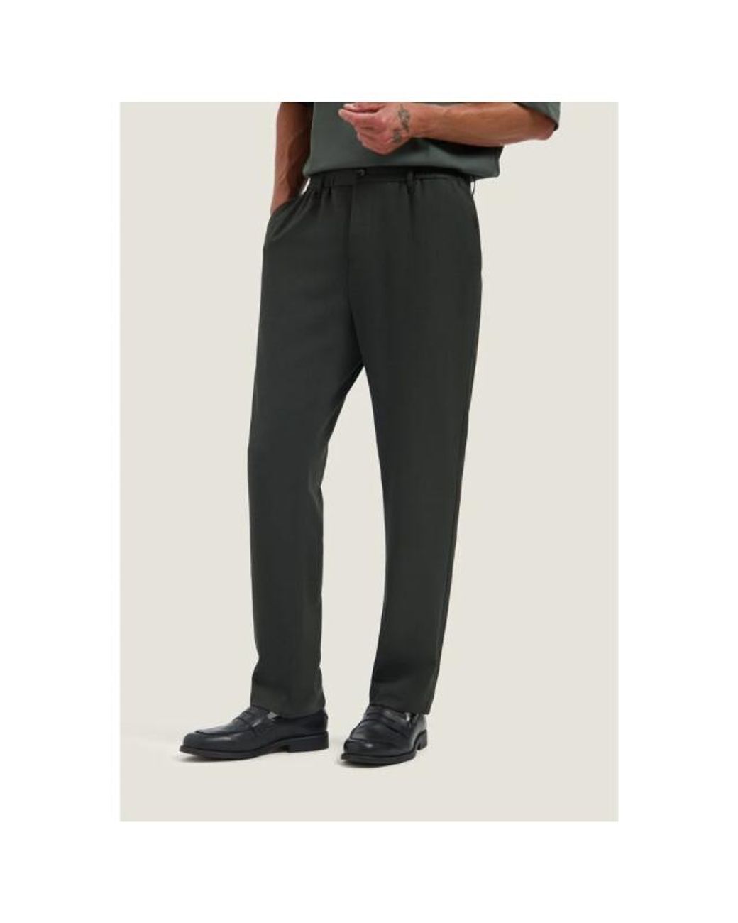 Dstrezzed Ds Harvey Dynamic Twill in het Black voor heren