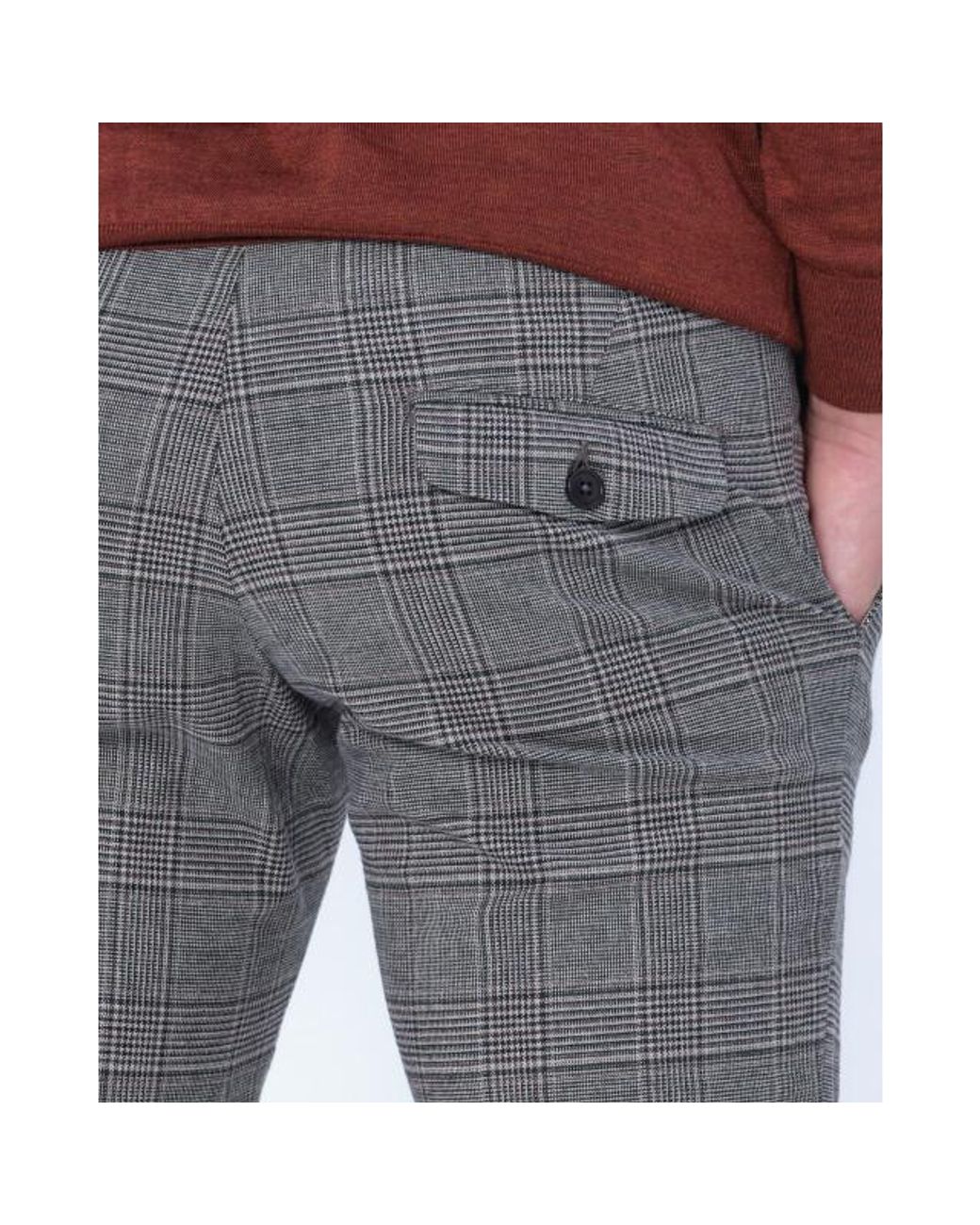 Drykorn Kill Chino in het Gray voor heren