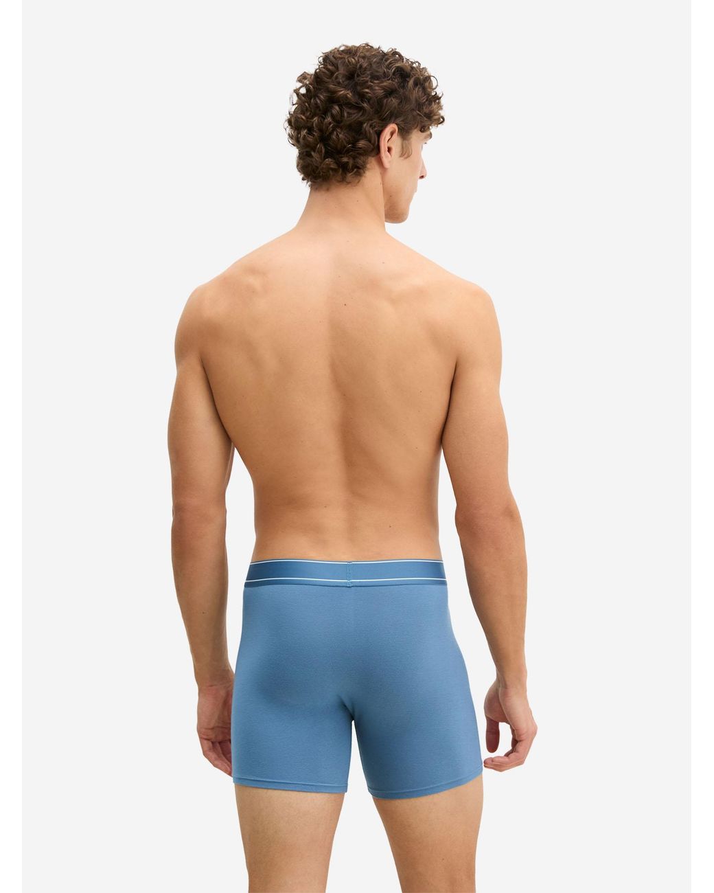 Marc O' Polo Marc O'Polo Mannen Lange Boxer Modal in het Blue voor heren