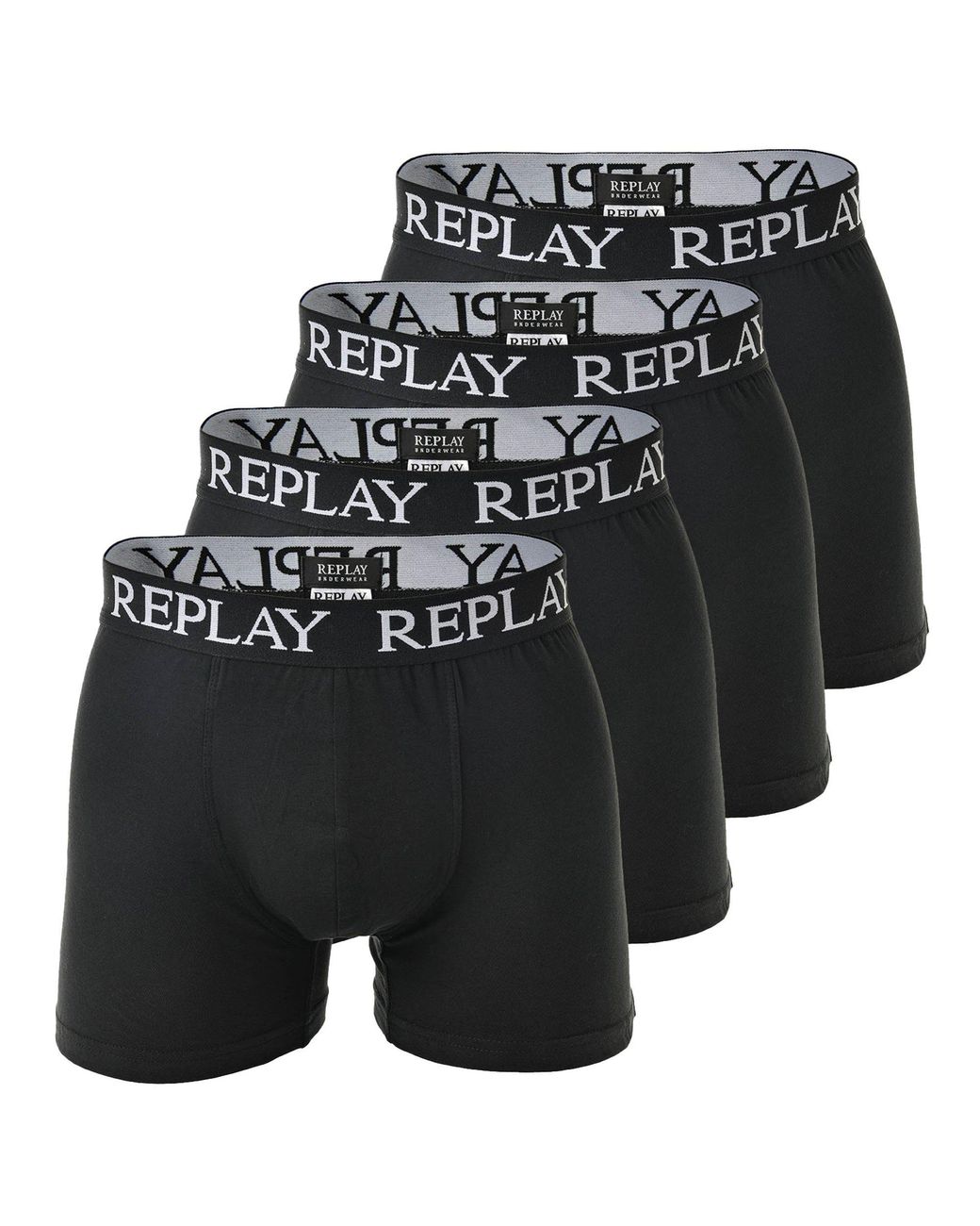 Replay Boxershorts in het Black voor heren