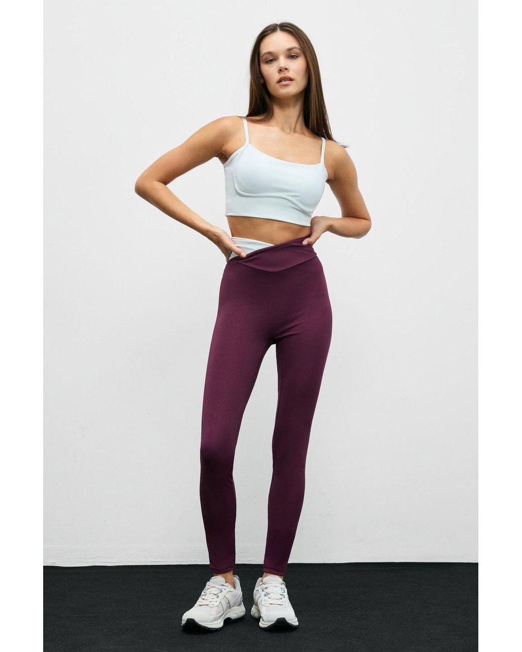 Grimelange Multicolor High Waist Skinny Leggings