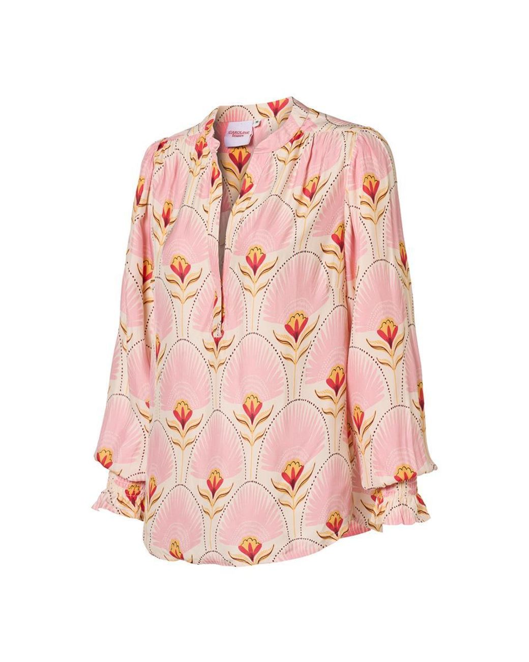 Mart Visser Caroline Tensen Malmo Blouse Lichtroze Multi in het Pink