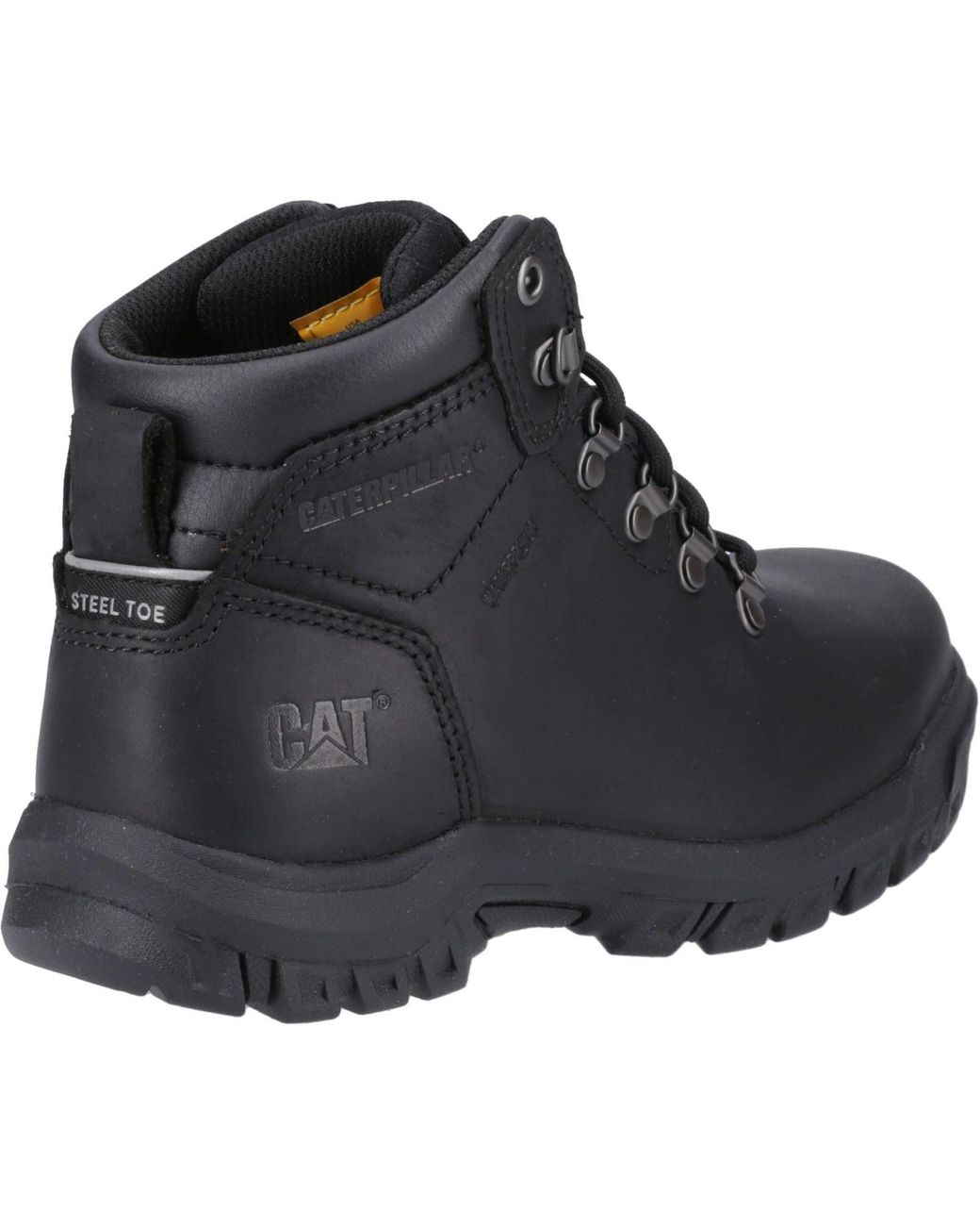 Caterpillar Black Mae Leder Damen