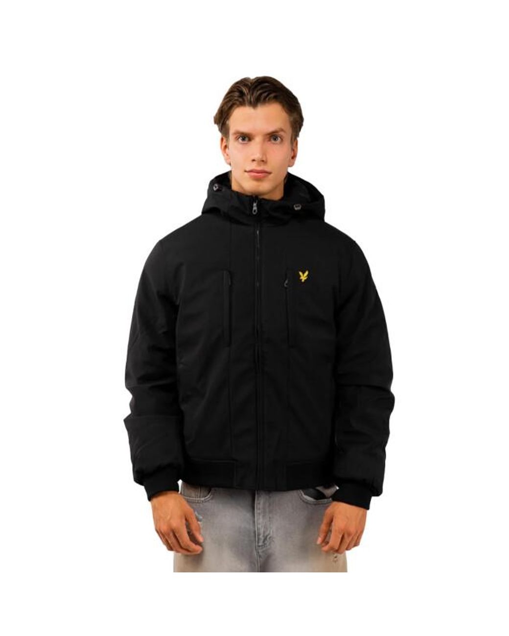 Lyle & Scott Lyle And Scott Wadded Ofthell Jacket in het Black voor heren