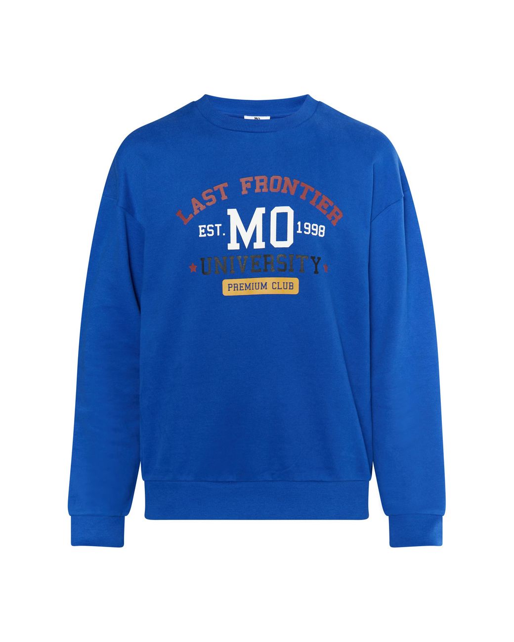 Mo Sweatshirt Koning in het Blue voor heren