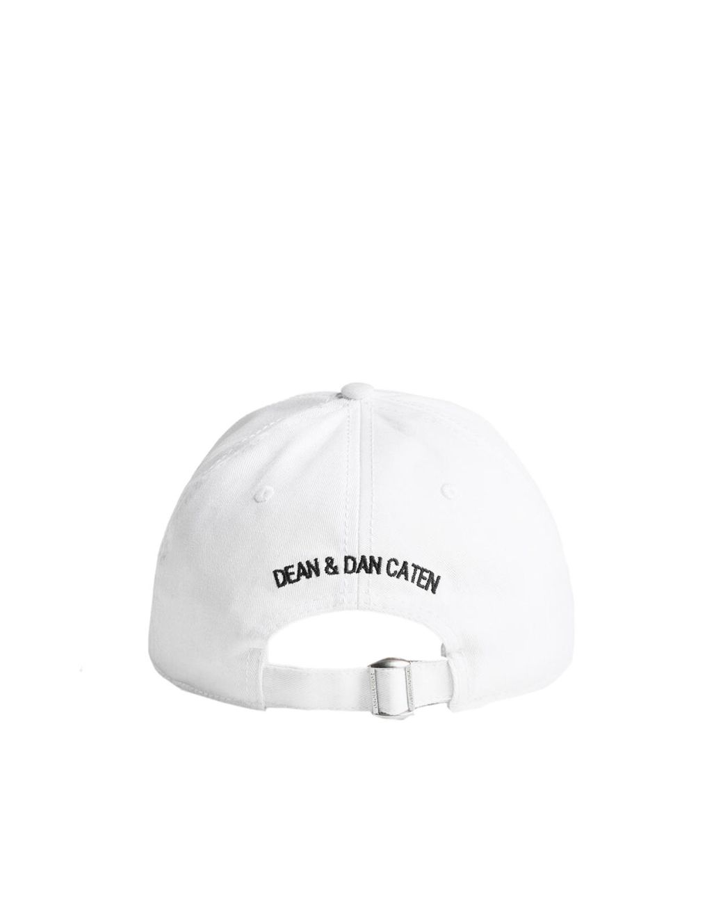 DSquared² Be Icon Logo Baseball Cap in het White voor heren