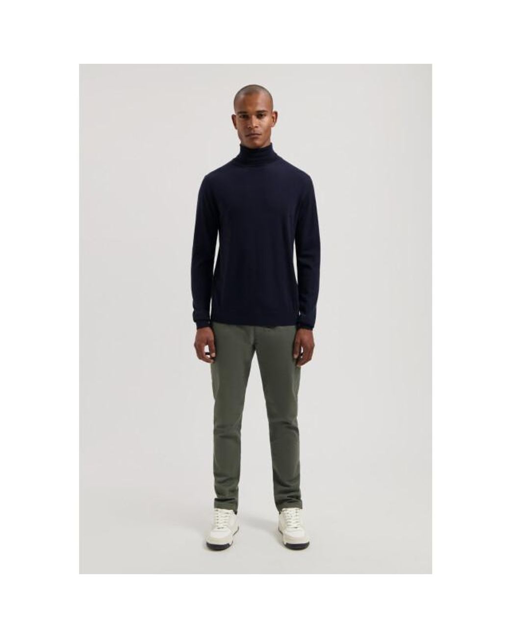 Dstrezzed Destin Turtleneck in het Blue voor heren